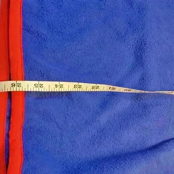 Obey Womens Half Zip Fleece Jacket Size Small Colorblock Kangaroo Pocket - Picture 12 of 12